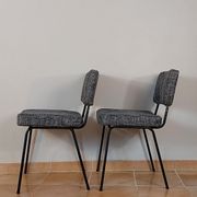 Set of 4 design chairs André Simard, Edition Airborne, French Modernism 1960s