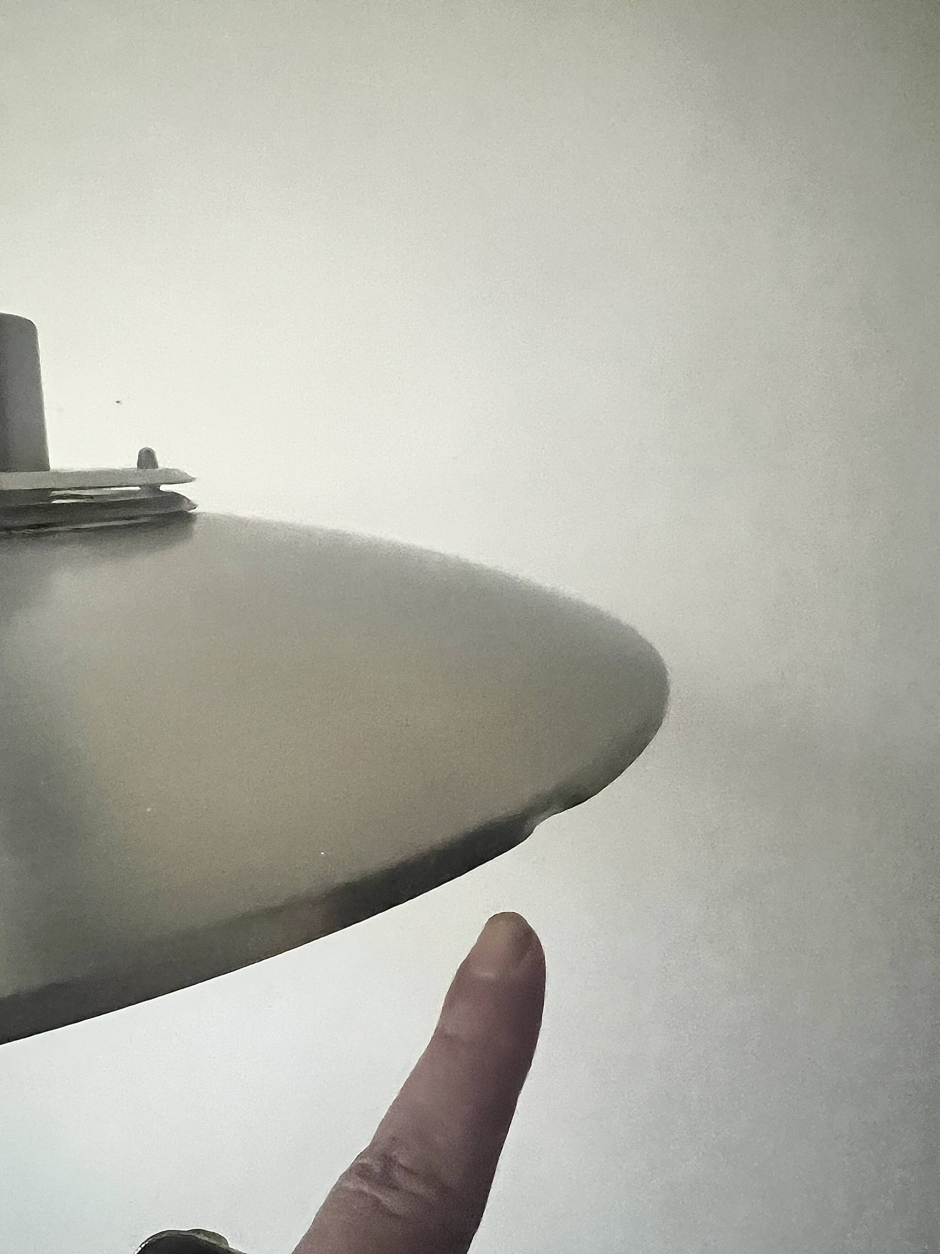 Danish suspension light JEKA in chrome metal, design Denmark 1970.