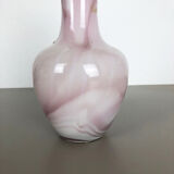 Extra Large Vintage Yellow Opaline Florence Vase Design 1970s, Italie