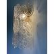 Applique murale en verre de murano « nuvoletta » disque 3 niveau
