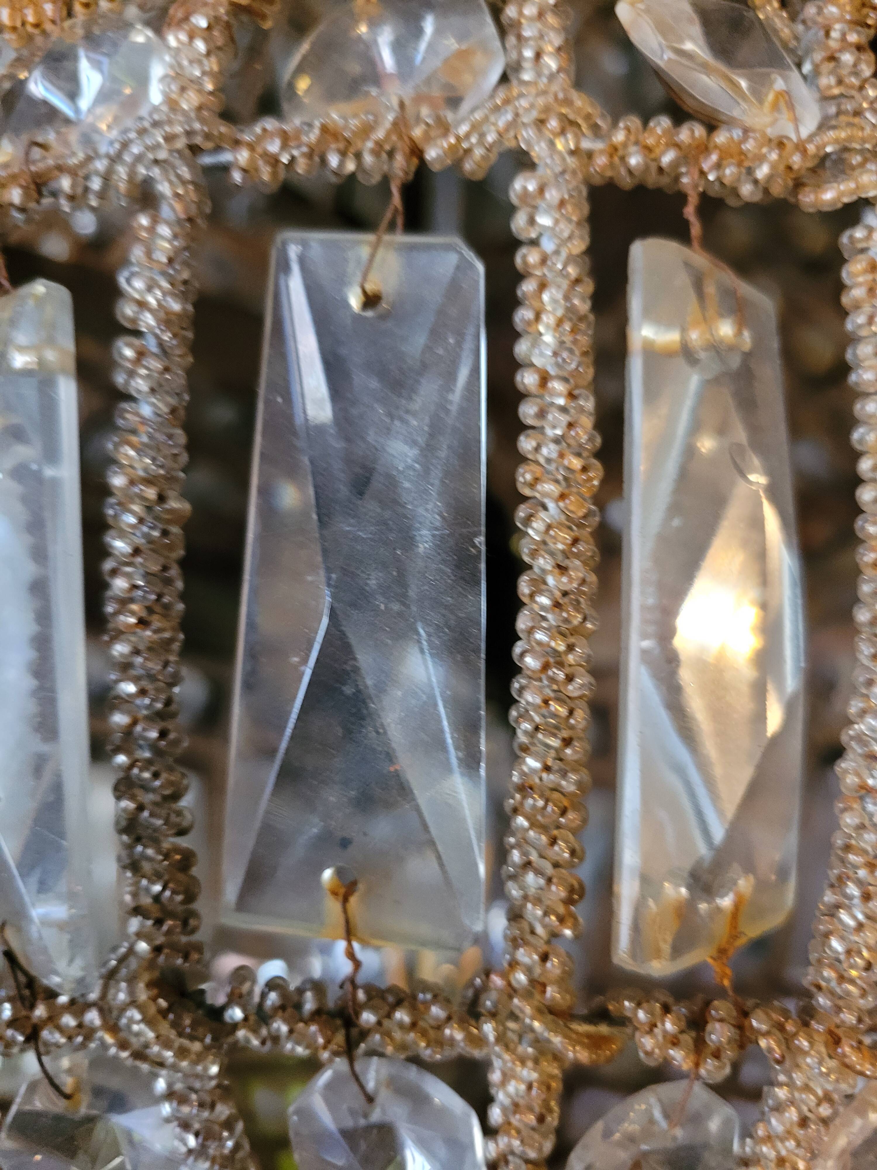 Old balloon chandelier in very good condition