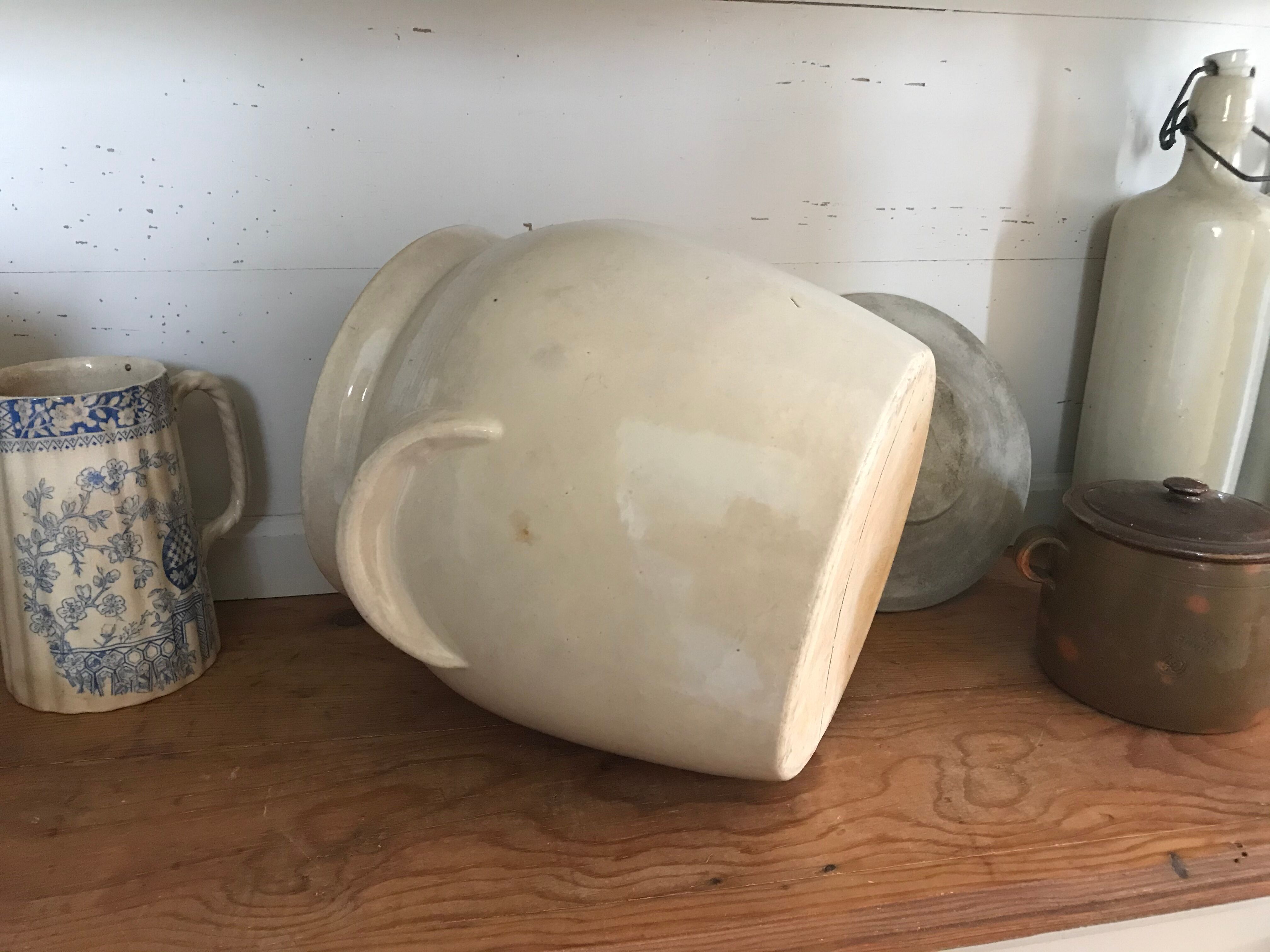 5l glazed sandstone pot