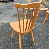 Suite of 4 Baumann chairs, Menuet model.
