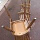 Set of 6 baumann tacoma bistro chairs - wood - vintage