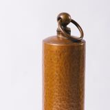 Old copper hot water bottle