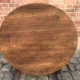 rustic winemaker's table