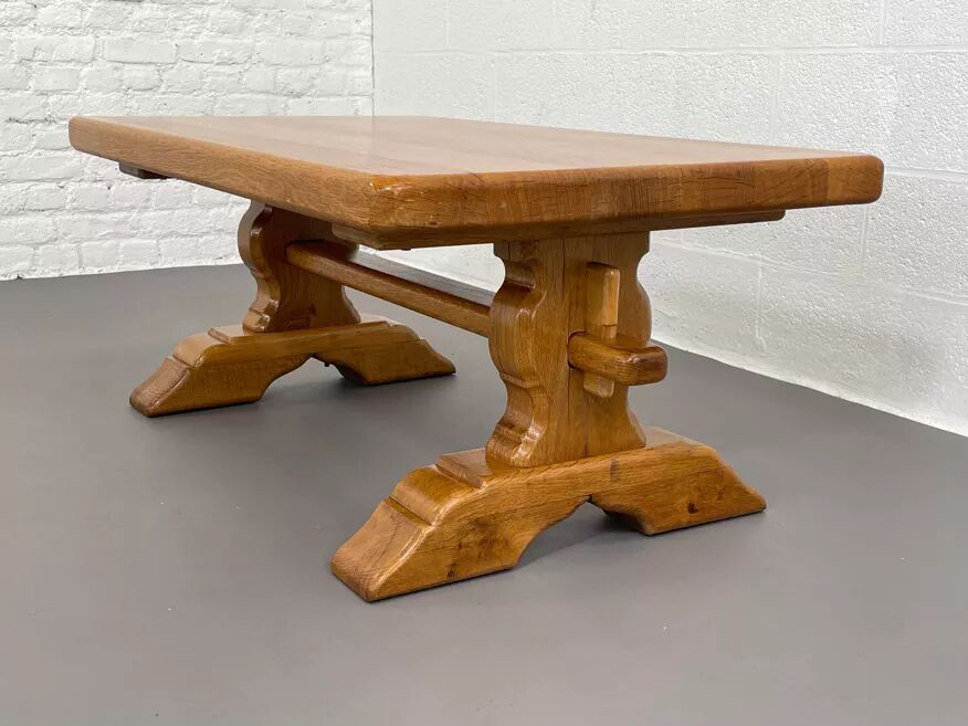 Vintage oak coffee table