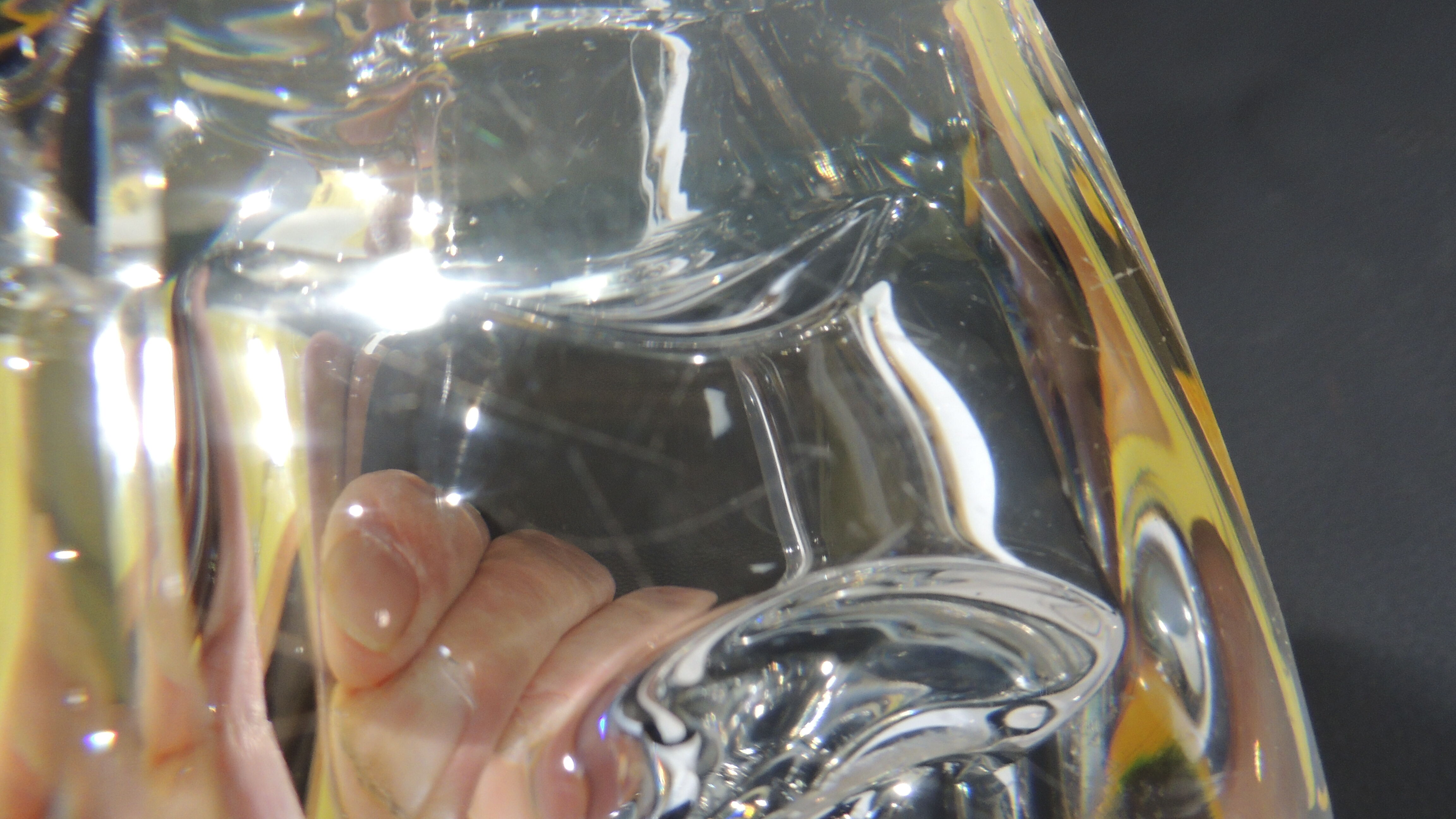 Ashtray Cristal Bayel/empty pocket/vintage