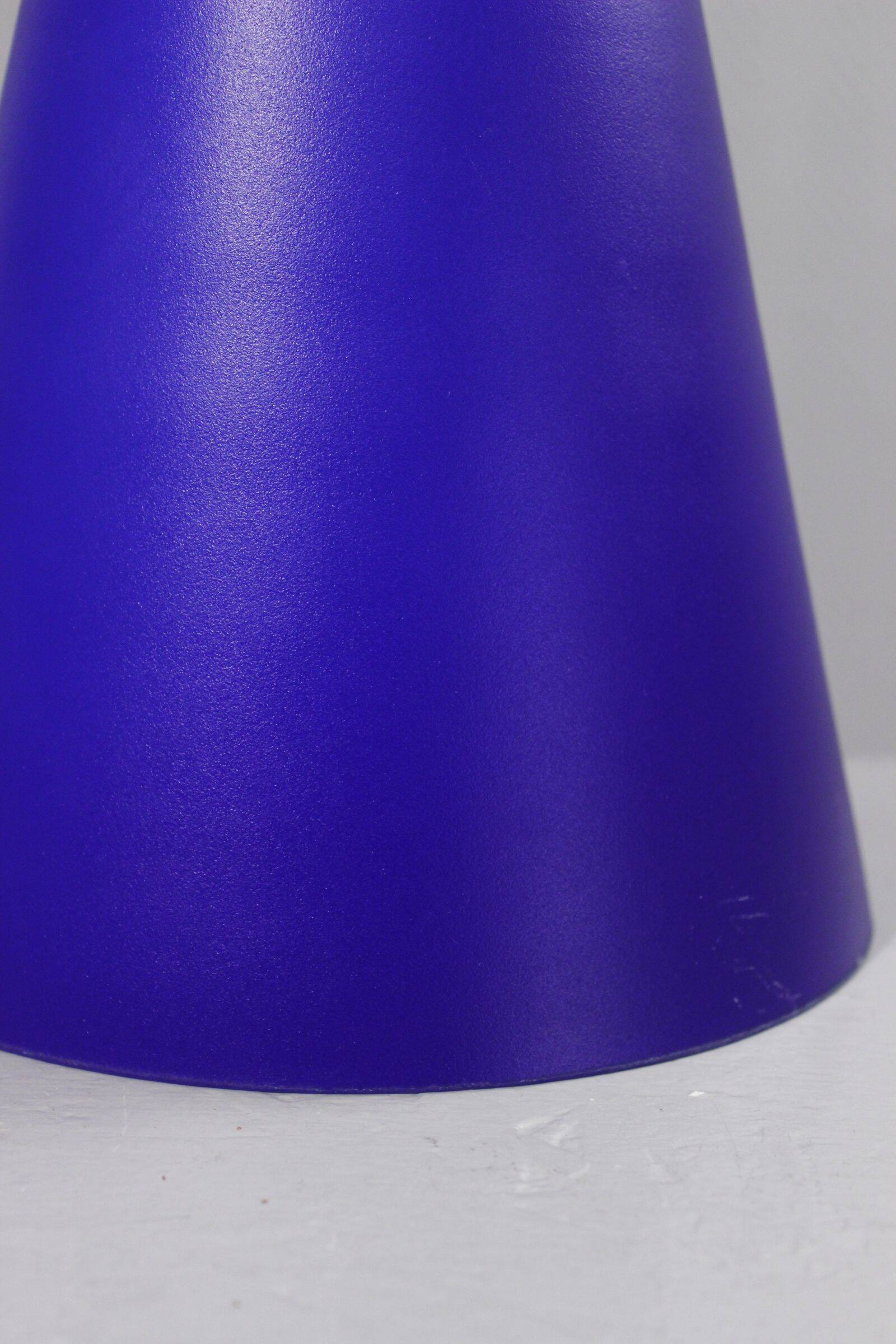 SCE for Habitat "Teepee" blue lamp 35cm post-modern design 1990s