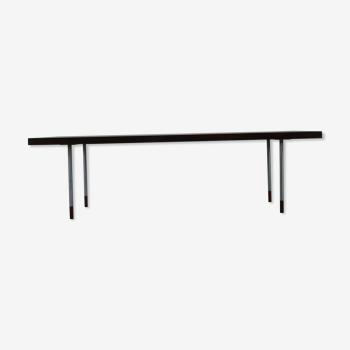 Rosewood wooden inlay table by Rudolf Glatzel for Fristho Holland