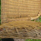 60s wicker chair
