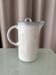 Vintage coffee pot / teapot Salins-les-Bains – French ceramic