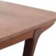 Table à manger scandinave vintage en Teck