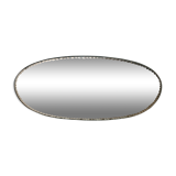Bevelled oval mirror 20x35cm