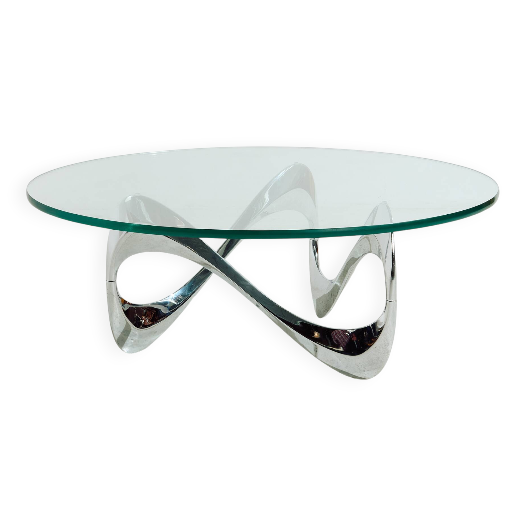 Snake coffee table by Knut Hesterberg for Ronald Schmitt
