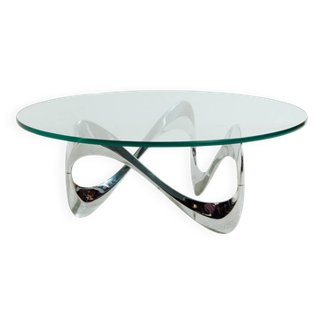 Snake coffee table by Knut Hesterberg for Ronald Schmitt