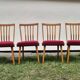 Set of 4 Vintage Czech Chairs 1960s