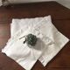 Sheet adornment and two pillowcases