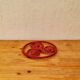 Triskelion cast iron trivet