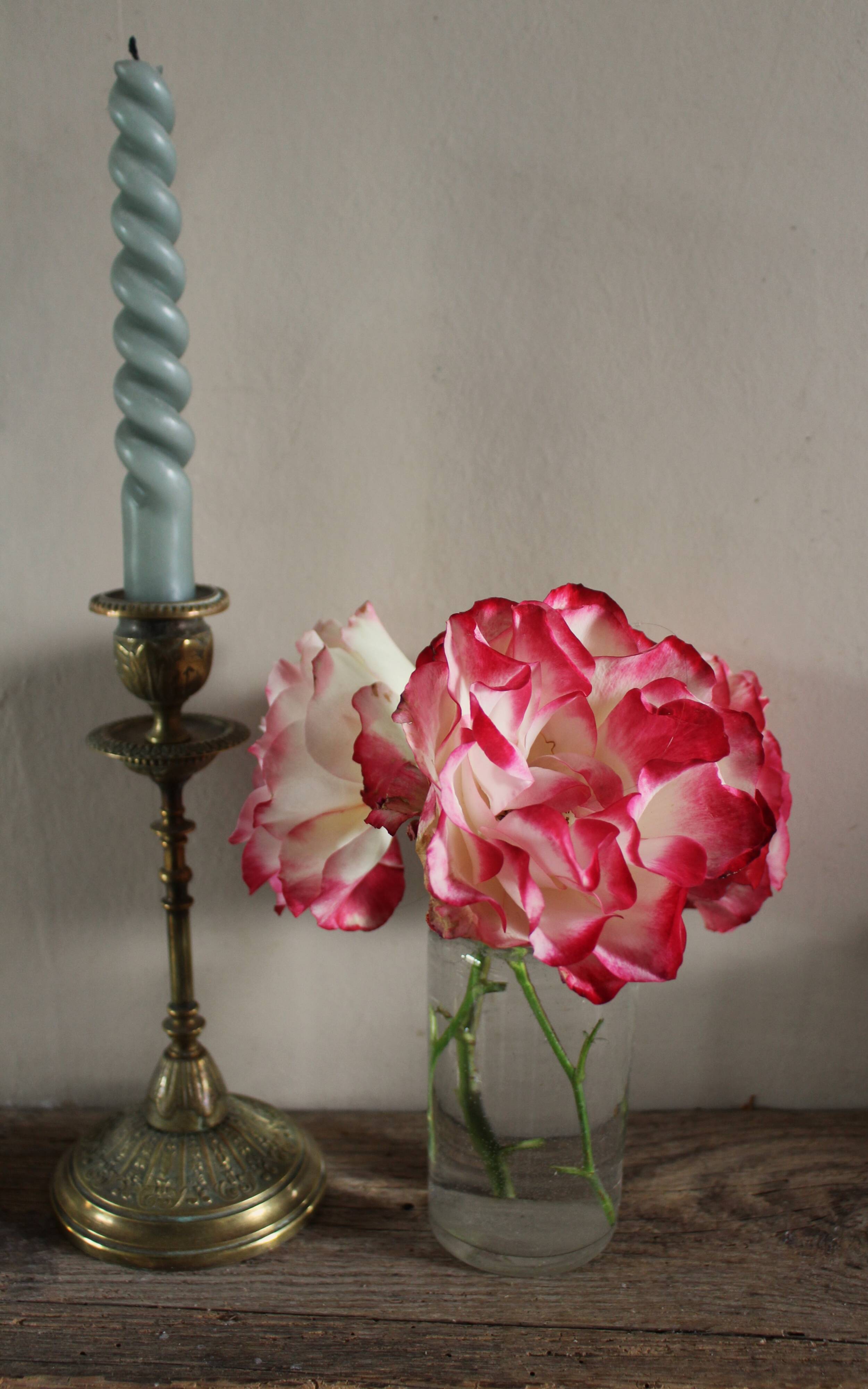 Vase Flacon ancien conservation verre transparent