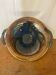 VALLAURIS Ceramic Brown & Blue Vintage Centerpiece