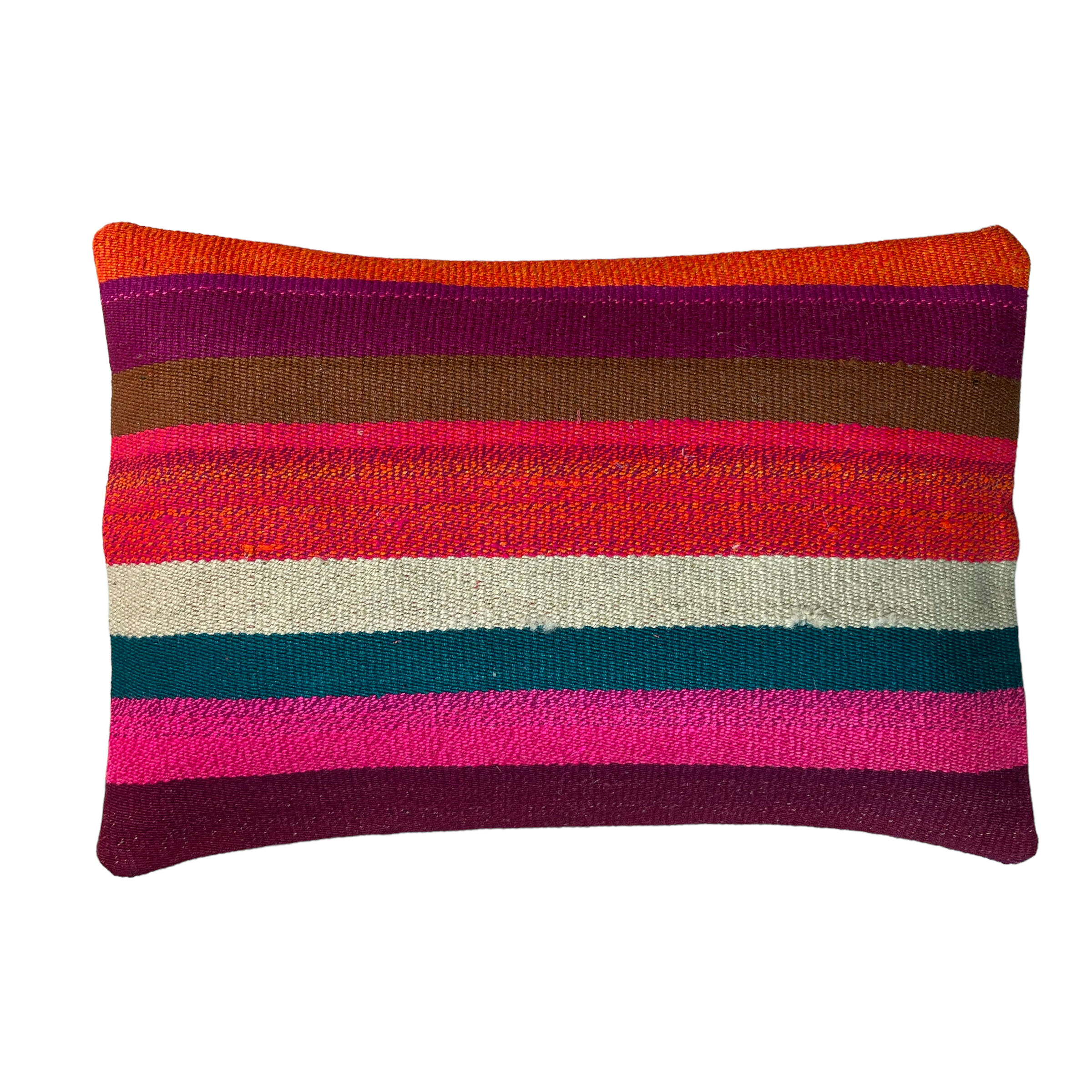 VINTAGE TURKISH HANDMADE CUSHION COVER , 30 X 50 CM