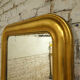Louis Philippe mirror in gilded wood
