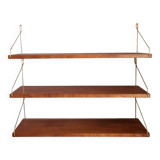 Scandinavian wall shelves 1960s, Set of 3