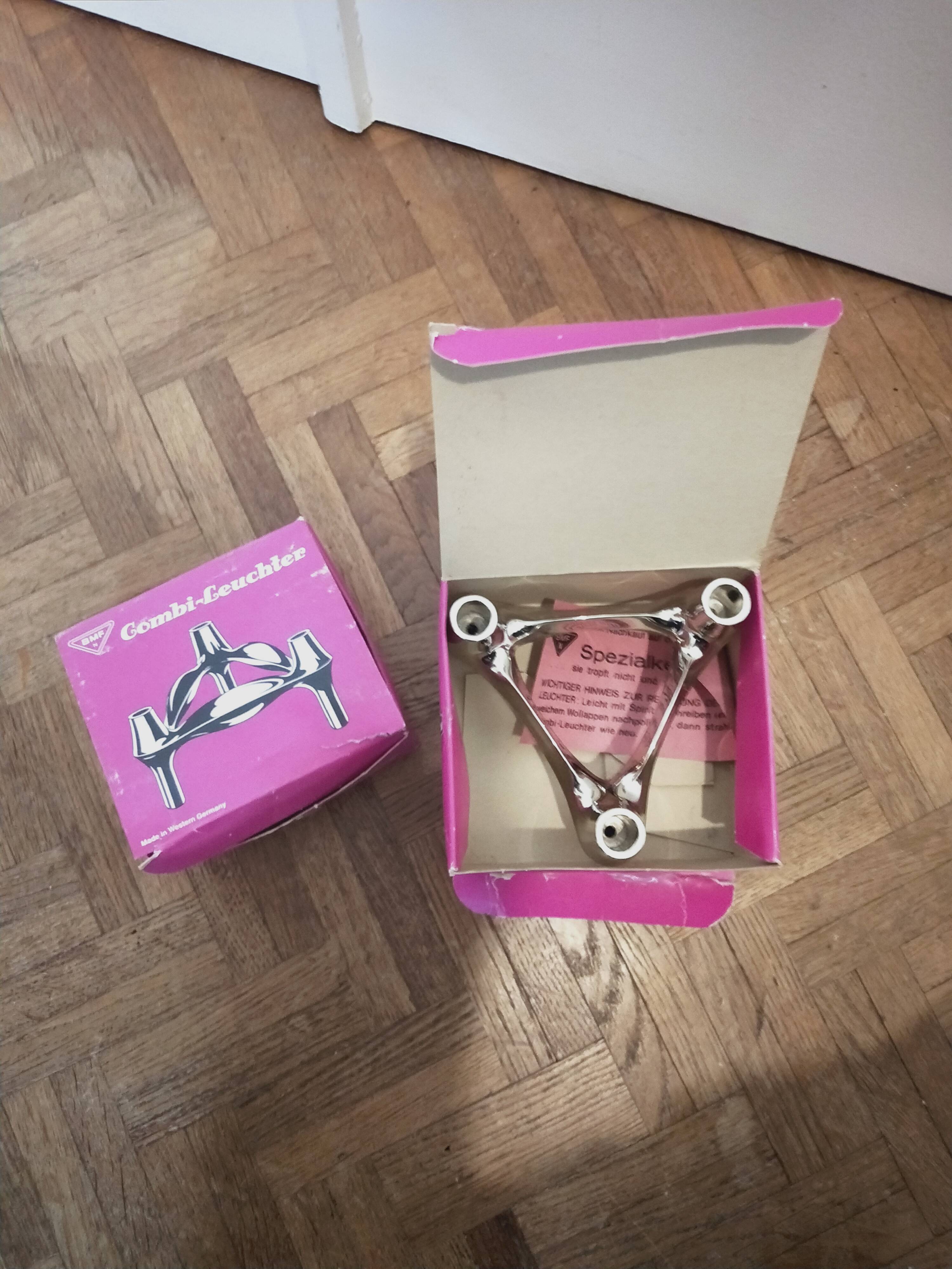 Lot of 3 Nagel candlesticks