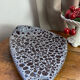 Ceramic plate, signed Le Vaucour, Vallauris