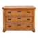 Antique pine chest of drawers – 3 large drawers – late 19th / early 20th century