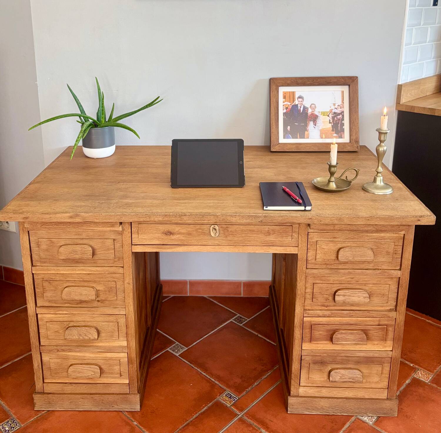 Bureau de maître d'école américain