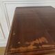 Nightstand, vintage side table with a drawer and a low shelf in solid wood