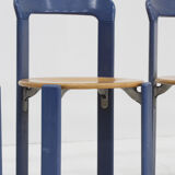 Vintage Bruno Rey dining chairs model 3300 set of 8