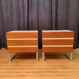 Ensemble de deux commodes Interlübke, Allemagne, années 1970.