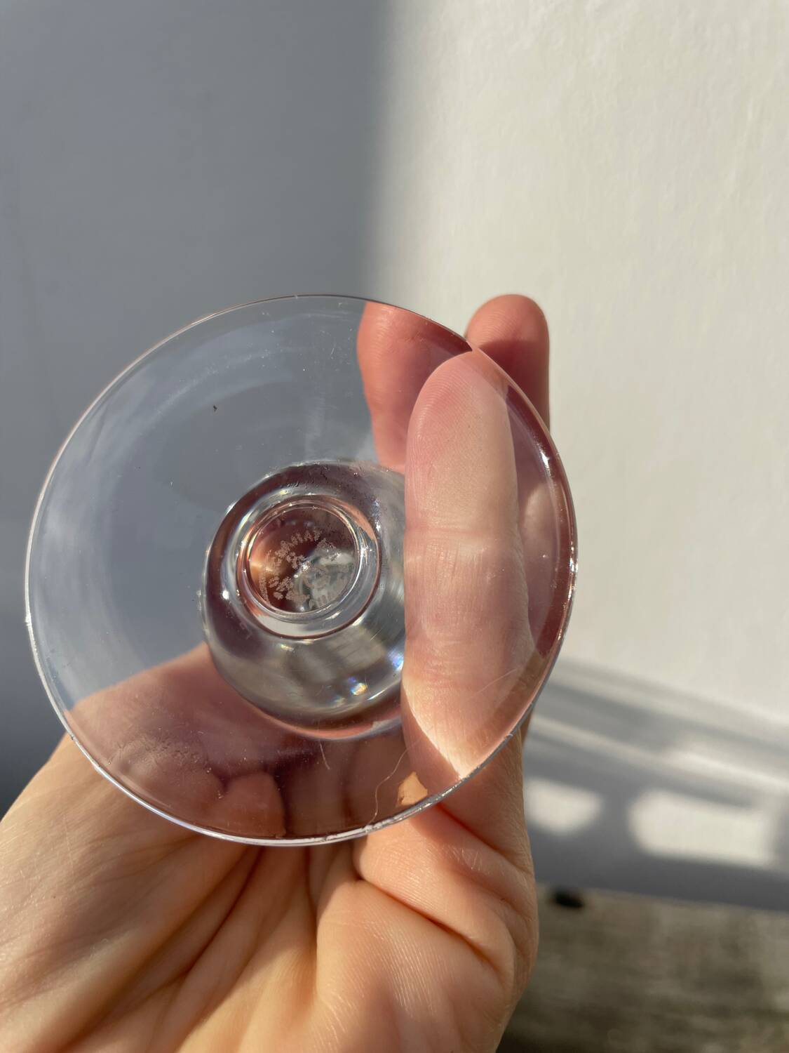 Baccarat crystal champagne glass