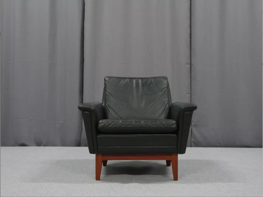 Leather armchair, 1960