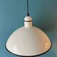 Large metal pendant light from the 80s