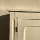 Parisian buffet of the 1940s painted white