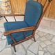 Fauteuil Baumann éventail vintage