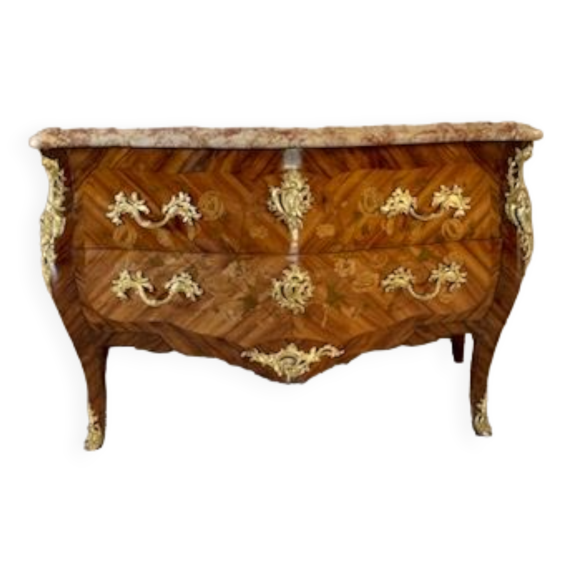 Louis XV style chest of drawers
