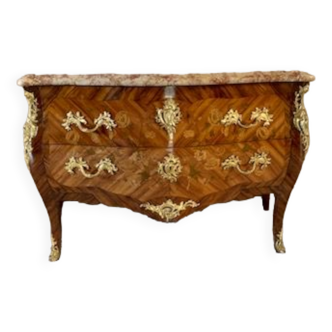 Louis xv style chest of drawers