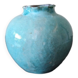Signed ball vase