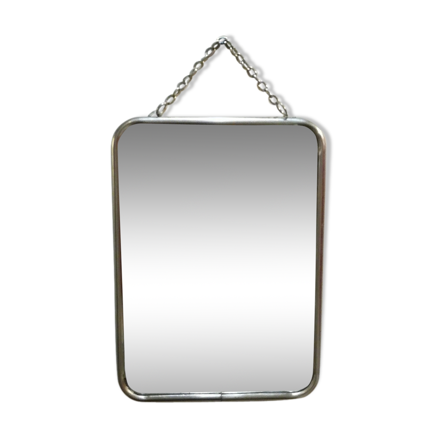 Mirror barber chain 13x18cm