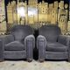 Paire de fauteuils club époque art déco