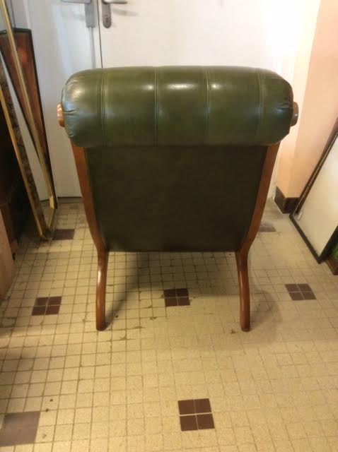 Chesterfield type armchair