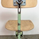 Green Industrial Workshop Chair, 1950s