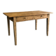Table de ferme à 2 tiroirs