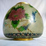 Openwork plique-à-jour enamel pot - 1920 to 1949 - China