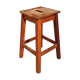 Former vintage Manufrance wooden workshop stool